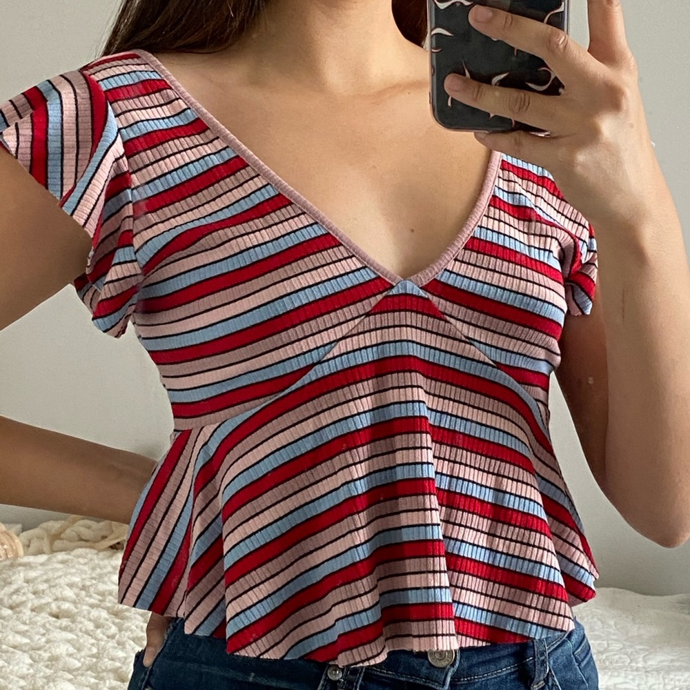 Peplum top